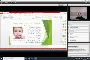 برگزاری وبینارهای آموزش تکمیلی برای کادر بهداشتی جدیدالورود 
