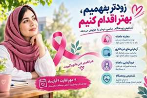 بدانیم و اقدم کنیم؛ اجرای پویش آگاهی‌بخشی سرطان پستان
