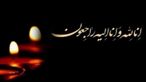 پیام تسلیت رییس مرکز بهداشت شهدای انقلاب، در پی درگذشت ناگهانی داوطلب سلامت متعهد
