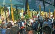 حضور کارکنان مرکز بهداشت شهدای انقلاب در مراسم غبارروبی گلزار شهدا به مناسبت سوم خرداد