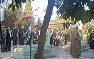 تجدید میثاق با شهدا همزمان با دهه فجر انقلاب اسلامی