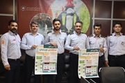 برگزاری برنامه غربالگری و آموزش‌های سلامت در ایستگاه های سازمان آتش نشانی 